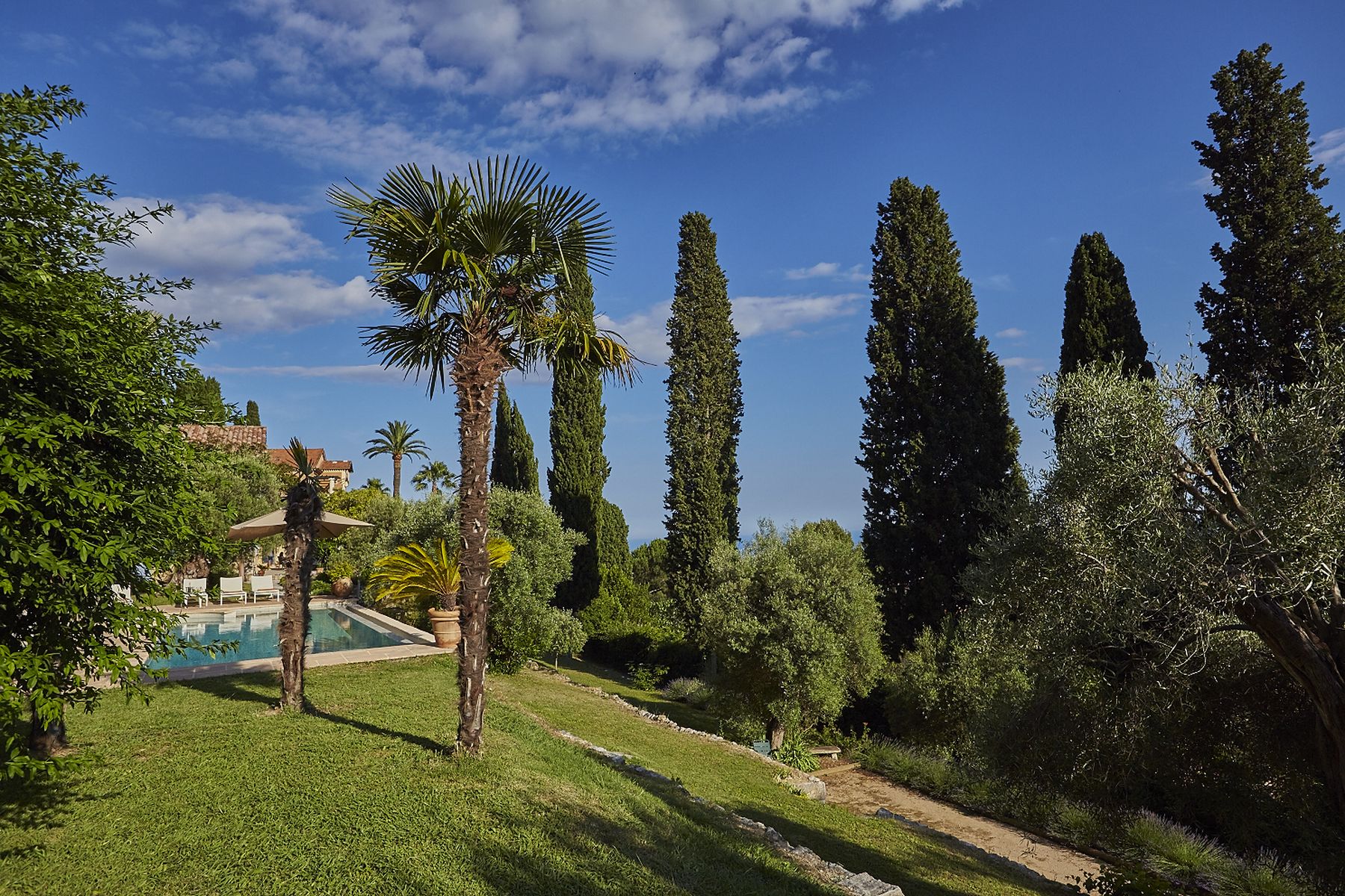 At the end of the garden | Les Amorini French Riviera Luxury Villa rental