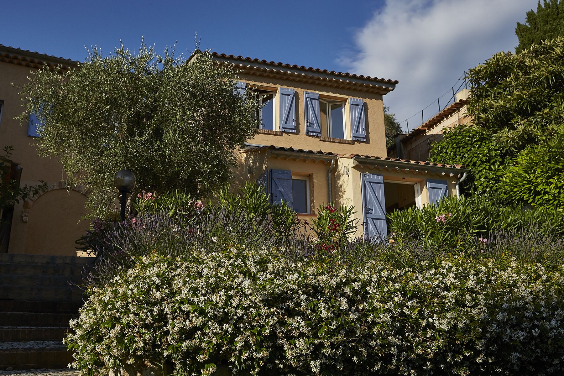 Attenant house viewed from the garden